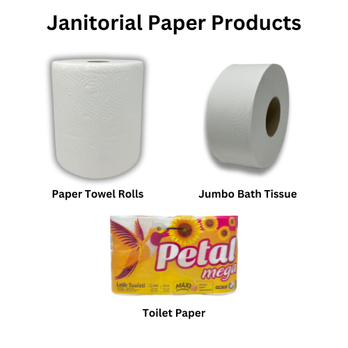 Sample Pack - Toilet Paper, Paper Towel, Cutlery Sets and Napkins